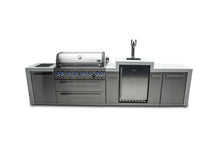 Load image into Gallery viewer, MONT ALPI 6-BURNER DELUXE ISLAND WITH A KEGERATOR-MAi805-DKEG