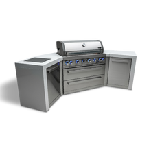 Load image into Gallery viewer, Mont Alpi 805 Deluxe Island with 45 Degree Corners-MAi805-D45