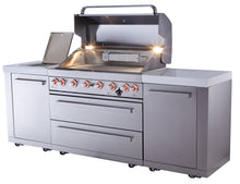 Load image into Gallery viewer, MONT ALPI 6-BURNER DELUXE ISLAND-MAi805-D