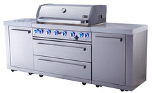 Load image into Gallery viewer, MONT ALPI 6-BURNER DELUXE ISLAND-MAi805-D