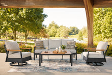 Load image into Gallery viewer, Caramel Highlands Outdoor Sofa/Chairs/Table Set