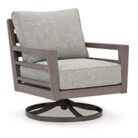 Load image into Gallery viewer, Hillside Barn Outdoor Swivel Lounge with Cushion