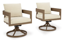 Load image into Gallery viewer, Serene Bay Swivel Dining Chairs w/Cushions - Set of 2