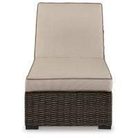Load image into Gallery viewer, Coastline Bay Outdoor Chaise Lounge with Cushion