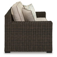 Load image into Gallery viewer, Coastline Bay Outdoor Loveseat with Cushion