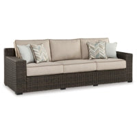 Load image into Gallery viewer, Coastline Bay Outdoor Sofa with Cushion