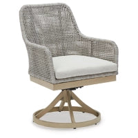 Load image into Gallery viewer, Seton Creek Outdoor Swivel Dining Chair (Set of 2)