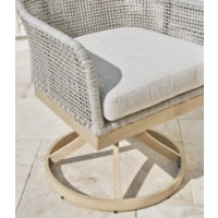 Load image into Gallery viewer, Seton Creek Outdoor Swivel Dining Chair (Set of 2)