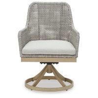 Load image into Gallery viewer, Seton Creek Outdoor Swivel Dining Chair (Set of 2)