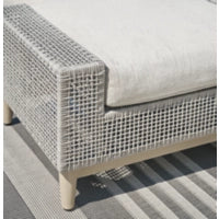 Load image into Gallery viewer, Seton Creek Outdoor Ottoman with Cushion