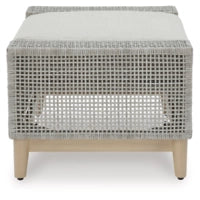 Load image into Gallery viewer, Seton Creek Outdoor Ottoman with Cushion