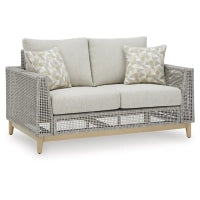 Load image into Gallery viewer, Seton Creek Outdoor Loveseat with Cushion