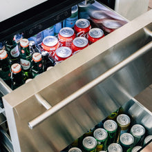 Load image into Gallery viewer, Summerset 24" 5 Cu. Outdoor Double Drawer Refrigerator