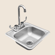 Load image into Gallery viewer, Summerset 15" Drop-In Sink & Hot/Cold Faucet
