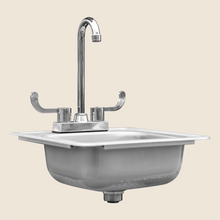 Load image into Gallery viewer, Summerset 15" Drop-In Sink & Hot/Cold Faucet