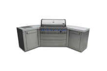 Load image into Gallery viewer, MONT ALPI 6-BURNER ISLAND WITH 45-DEGREE CORNERS-MAi805-45