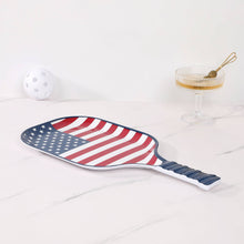 Load image into Gallery viewer, Supreme Housewares - American Flag 15 3/4" Melamine Paddle Tray