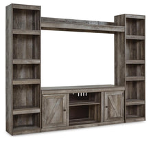 Load image into Gallery viewer, Wynnlow - 4-Piece Entertainment Center With LG TV Stand W/Fireplace Option - Gray