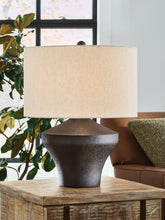 Load image into Gallery viewer, Dolanham - Metal Table Lamp - Distressed Brown
