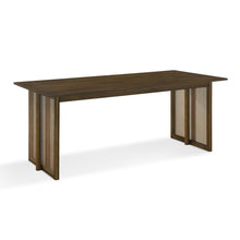Load image into Gallery viewer, Dining Table With Rattan Accents