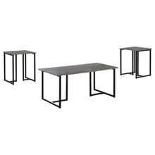 Load image into Gallery viewer, 3 Piece Occasional Set With Smooth Top - Gray