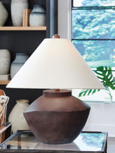 Load image into Gallery viewer, Honsworth - Poly Table Lamp - Antique Brown