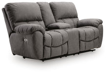 Load image into Gallery viewer, Bakerstein - Power Reclining Loveseat/Console/Adjustable Headrest - Galaxy