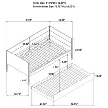 Load image into Gallery viewer, Stewart - Twin Daybed With Trundle - Natural