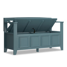 Load image into Gallery viewer, Amherst - Compact Entryway Storage Bench
