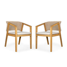 Load image into Gallery viewer, Patio Dining Chair (Set of 2) - Light Teak