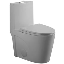 Load image into Gallery viewer, 1 Piece Toilet With Tornado Flush, Dual Flush, And ADA Height Comfort Chair