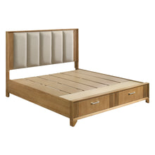 Load image into Gallery viewer, Hugo - Storage Bed With Upholstered Headboard