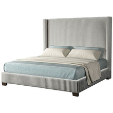 Load image into Gallery viewer, Upholstered Bed, Space-Saving Design
