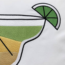 Load image into Gallery viewer, Rightside Design - Cocktail Hour-Margarita Indoor/Outdoor Pillow