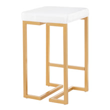 Load image into Gallery viewer, Midas - Contemporary / Glam Counter Stool (Set of 2)