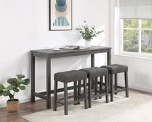 Load image into Gallery viewer, Oriana - 4 Piece Counter Height Pub Table Set With Tufted Stools