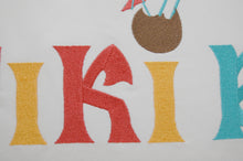 Load image into Gallery viewer, Rightside Design - Tiki Bar Embroidered Indoor/Outdoor Lumbar Pillow