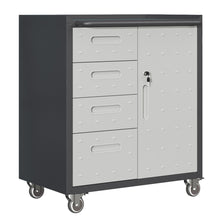 Load image into Gallery viewer, Sturdy Metal Tool Storage Cabinet With Wheels Durable Garage, Office & Home Organizer Steel