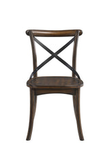 Load image into Gallery viewer, Kaelyn - Metal Side Chair (Set of 2) - Dark Oak