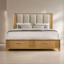 Load image into Gallery viewer, Hugo - Storage Bed With Upholstered Headboard