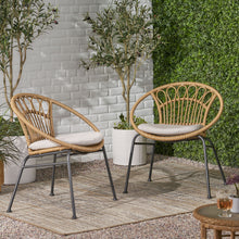 Load image into Gallery viewer, Banya - Chair (Set of 2) - Light Brown
