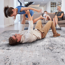 Load image into Gallery viewer, Marfi - 8' X 10' Abstract Area Rug - Gray / Multi