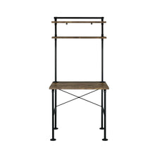 Load image into Gallery viewer, Ensata - Rustic Writing Desk - Black / Oak