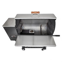 Load image into Gallery viewer, Pitts & Spitts Maverick 850 Pellet Grill W/ 8-Inch Wheel Upgrade