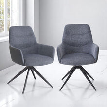Load image into Gallery viewer, Hester - Arm Chair (Set of 2) - Gray
