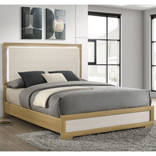 Load image into Gallery viewer, Lincoln - LED Panel Bed With Touch Light Headboard