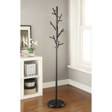 Load image into Gallery viewer, Tree Branch Coat Rack With 18 Hooks - Black