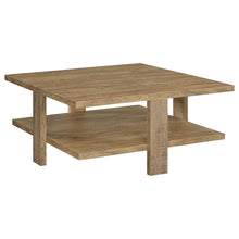 Load image into Gallery viewer, Runnion - Square Coffee Table - Light Brown