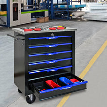Load image into Gallery viewer, Drawer Multifunctional Tool Cart With Wheels