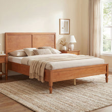 Load image into Gallery viewer, Classic Platform Bed Frame With Panel Headboard
